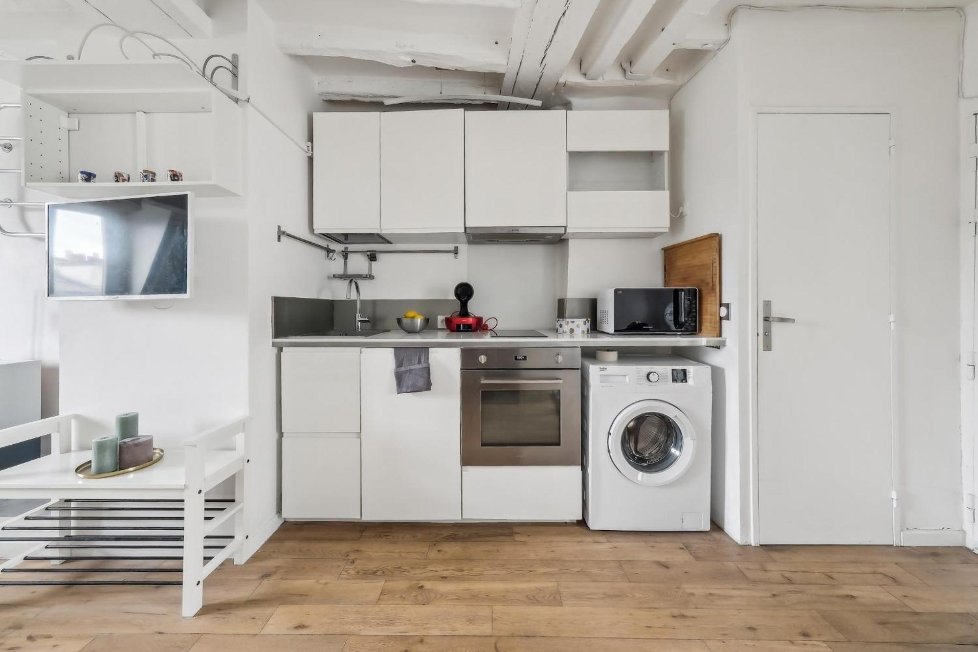 Apartmán Flat Near Le Louvre Paříž Exteriér fotografie