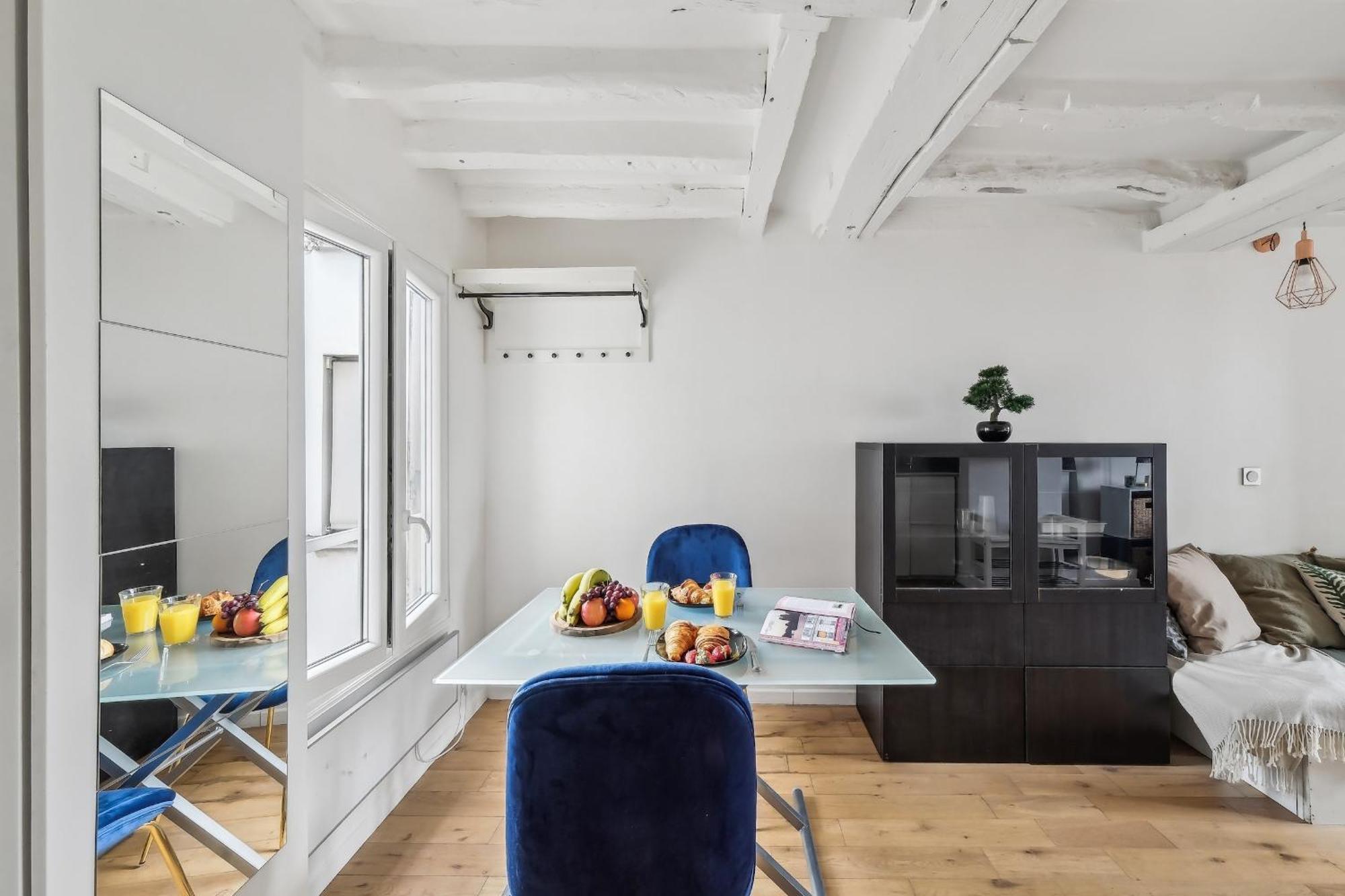 Apartmán Flat Near Le Louvre Paříž Exteriér fotografie