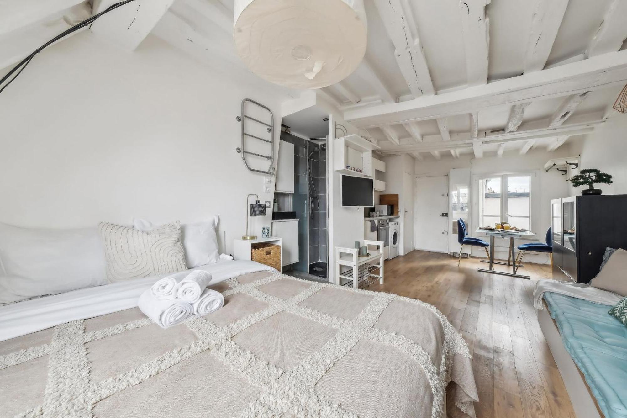 Apartmán Flat Near Le Louvre Paříž Exteriér fotografie