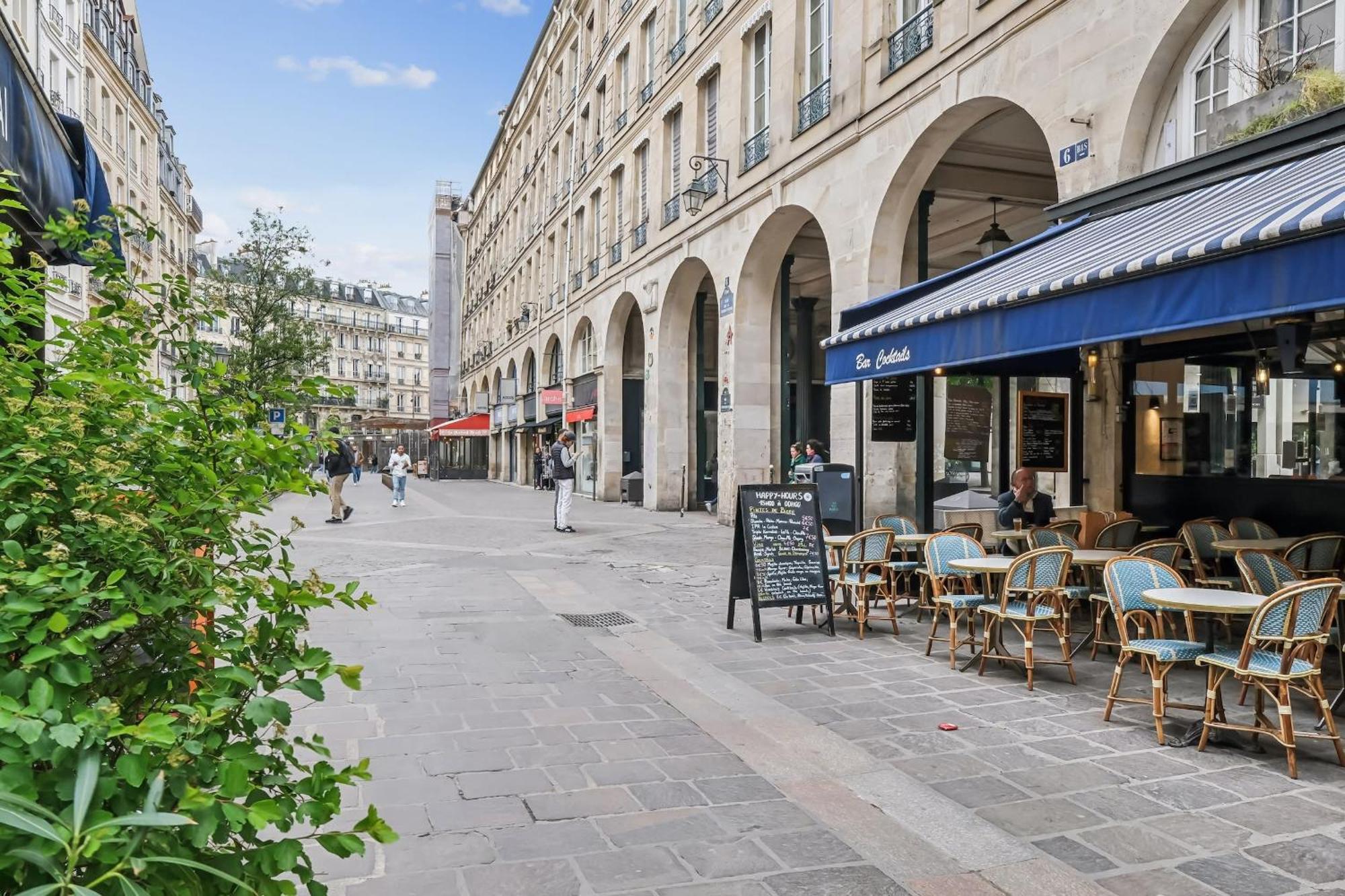 Apartmán Flat Near Le Louvre Paříž Exteriér fotografie